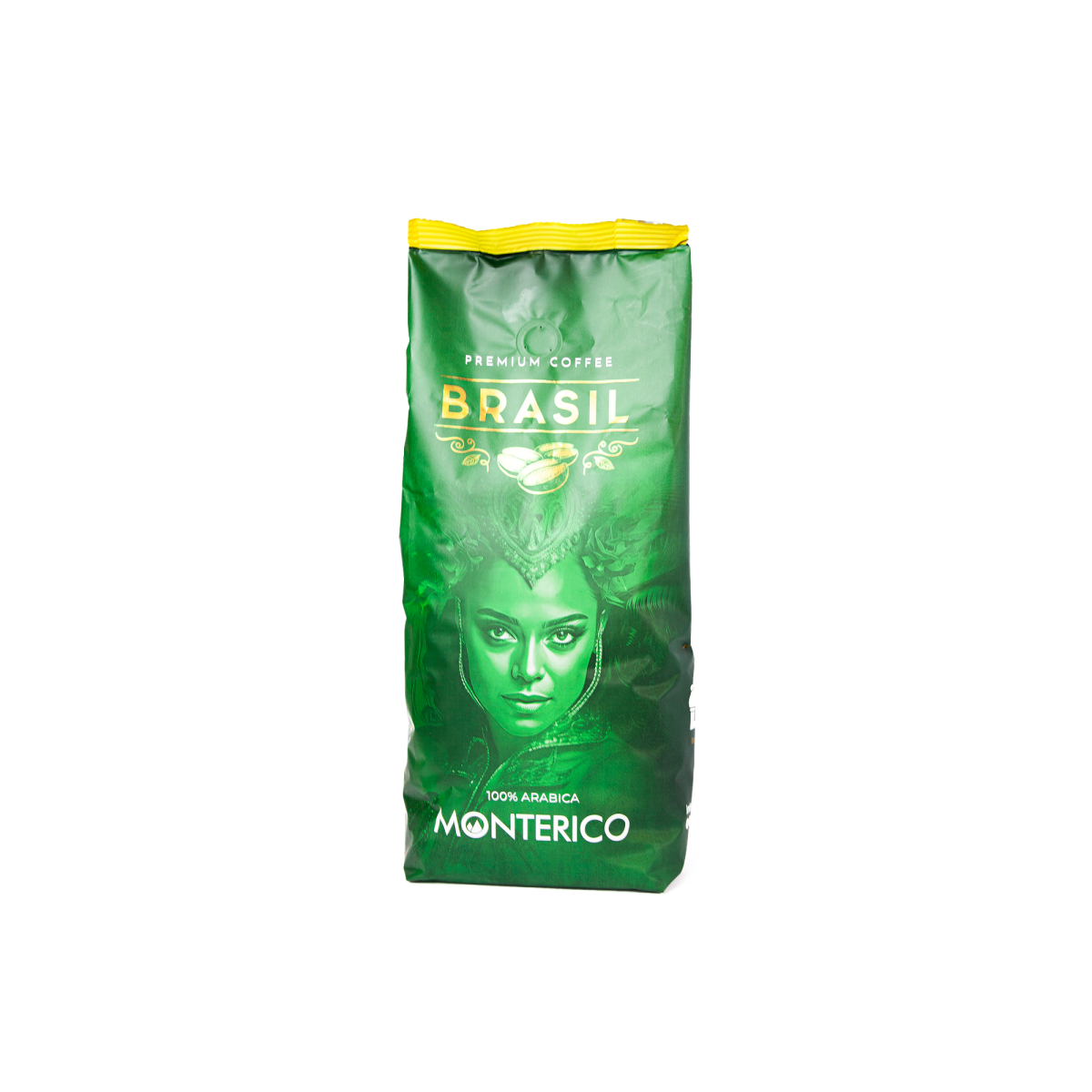 Кава Monterico Brazil 100% Arabica 1 кг, зерно, 6 шт/ящ