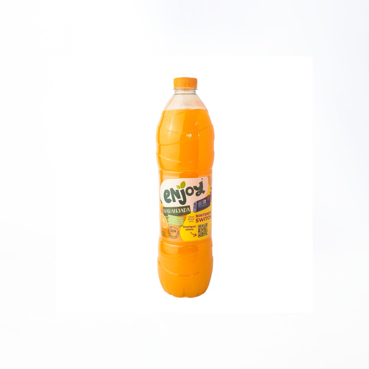 Соковмісний напій San Benedetto Enjoy Naranjada Апельсиновий 1,5 л, 6 шт/ящ