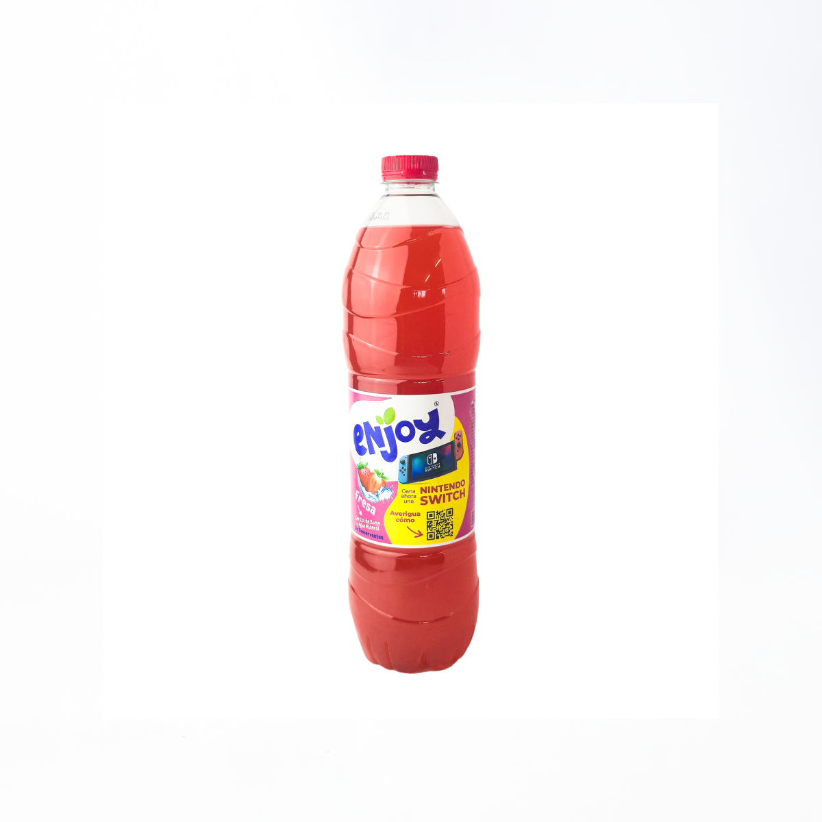 Соковмісний напій San Benedetto Enjoy Fresa Полуничний 1,5 л, 6 шт/ящ