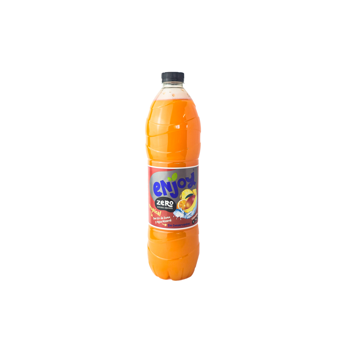 Соковмісний напій San Benedetto Enjoy Tropical ZERO Тропічний мікс без цукру 1,5 л, 6 шт/ящ